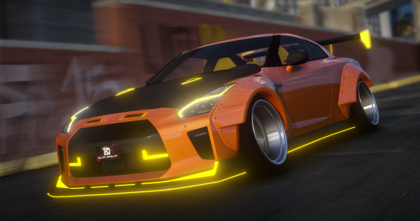 NISSAN GTR R35 ANIMATED LIGHT EDITION | KILLERVEHICLES