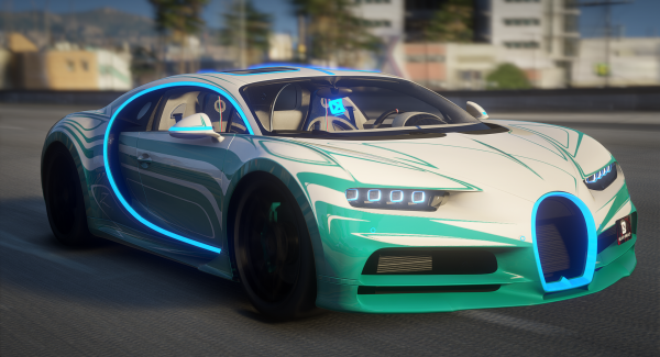 BUGATTI CHIRON ANIMATED LIGHT EDITION | KILLERVEHICLES