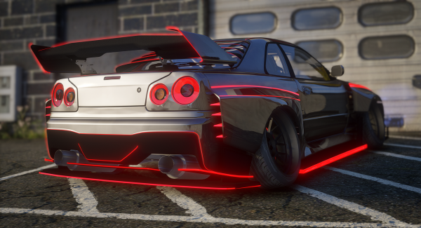 NISSAN HYCADE R34 ANIMATED LIGHT EDITION | KILLERVEHICLES - Image 3