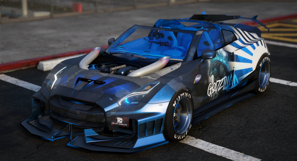 NISSAN GTR R35 GODZILLA 3D ANIMTION EDITION | KILLER VEHICLES