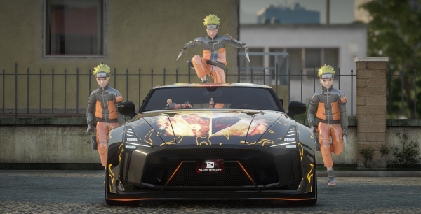 NISSAN GTR50 NARUTO 3D ANIMATION EDITION | KILLER VEHICLES - Image 3