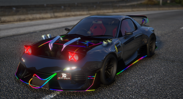 RX7 HYCADE MODIFIED WITH RGB LIGHT MODIFIED EDITION | KILLER VEHICLES - Image 4