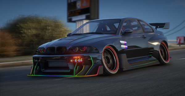 BMW E46 HYCADE RAINBOW LIGHT EDITION | KILLERVEHICLES