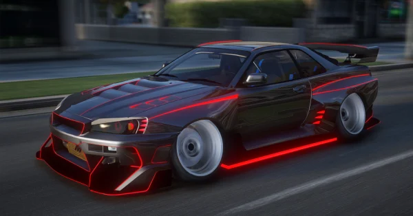 NISSAN HYCADE R34 ANIMATED LIGHT EDITION | KILLERVEHICLES